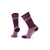 Smartwool Women's Everyday Popcorn Snowflake Pattern Crew Socks A22 eadow Mauve / M