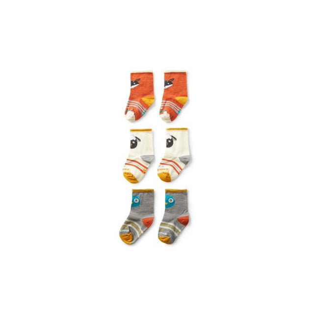 Smartwool Toddler Trio Socks E47 Lunar Gray