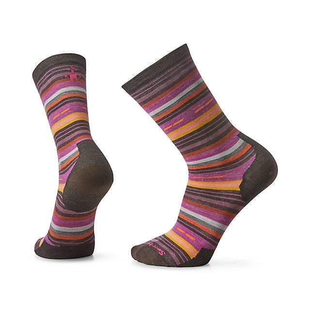 Smartwool Women&#39;s Everyday Margarita Crew Socks Chestnut