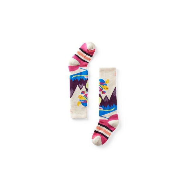 Smartwool K Wintersport Full Cushion Mountain Moose Pattern OTC A81 Moonbeam