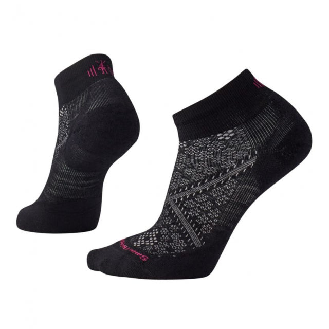 Smartwool Womens PhD Run Light Elite Low Cut Socks 001 Black