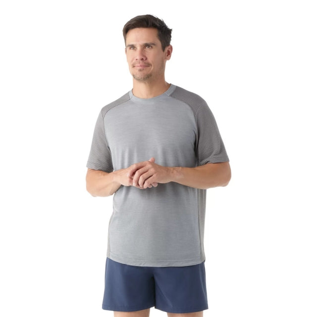 Smartwool M Active Mesh SS Tee 545 Light Gray Heather
