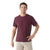 Smartwool M Perfect Crew SS Tee L83 Eggplant