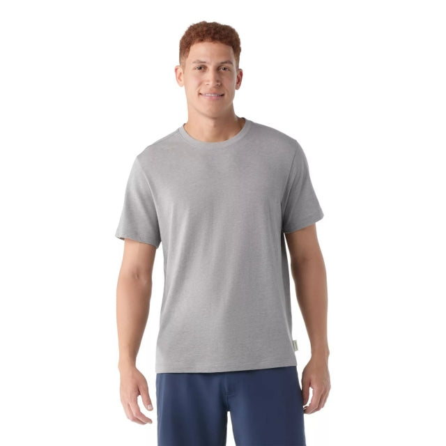 Smartwool M Perfect Crew SS Tee 545 Light Gray Heather