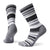 Smartwool Women's Jovian Stripe Socks E15 unar Gray Heather / L