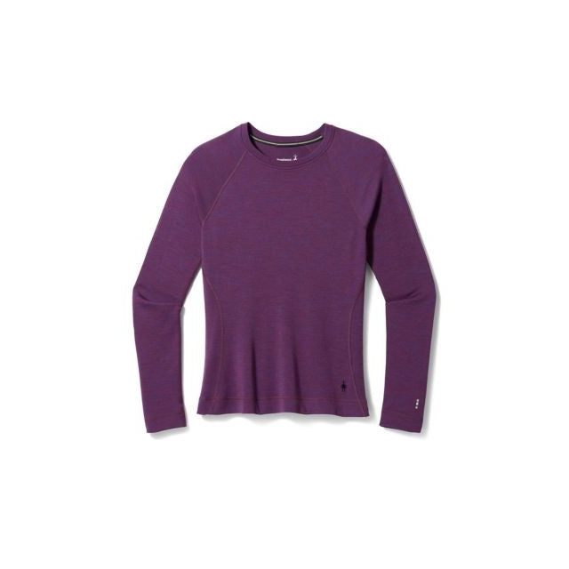 Smartwool Women's Classic Thermal Merino Base Layer Crew M07 Purple Iris Heather