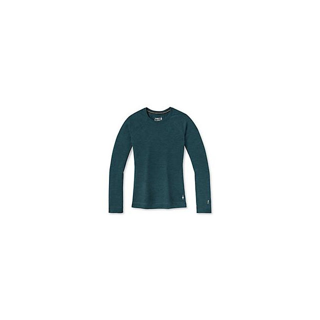 Smartwool Women's Classic Thermal Merino Base Layer Crew G75 Twilight Blue Heather