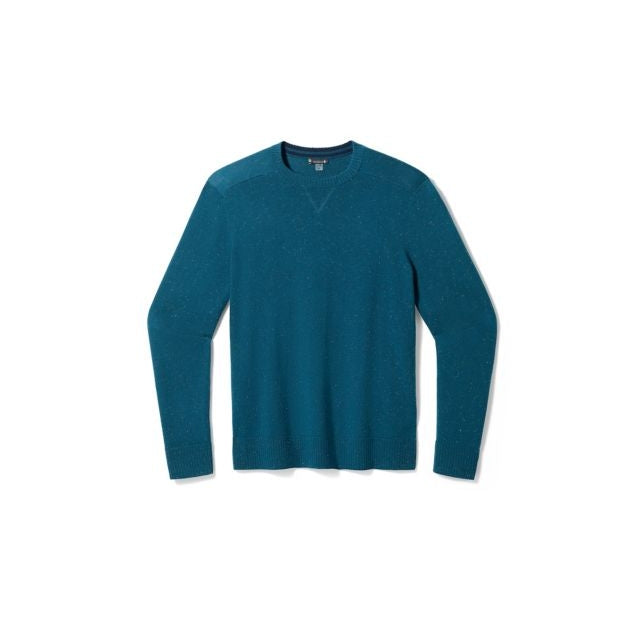 Smartwool Men&#39;s Sparwood Crew Sweater 58 Twilight Blue Donegal / M