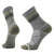 Smartwool Men's Hike Light Cushion Striped Mid Crew Socks H85 Ash-Charcoal