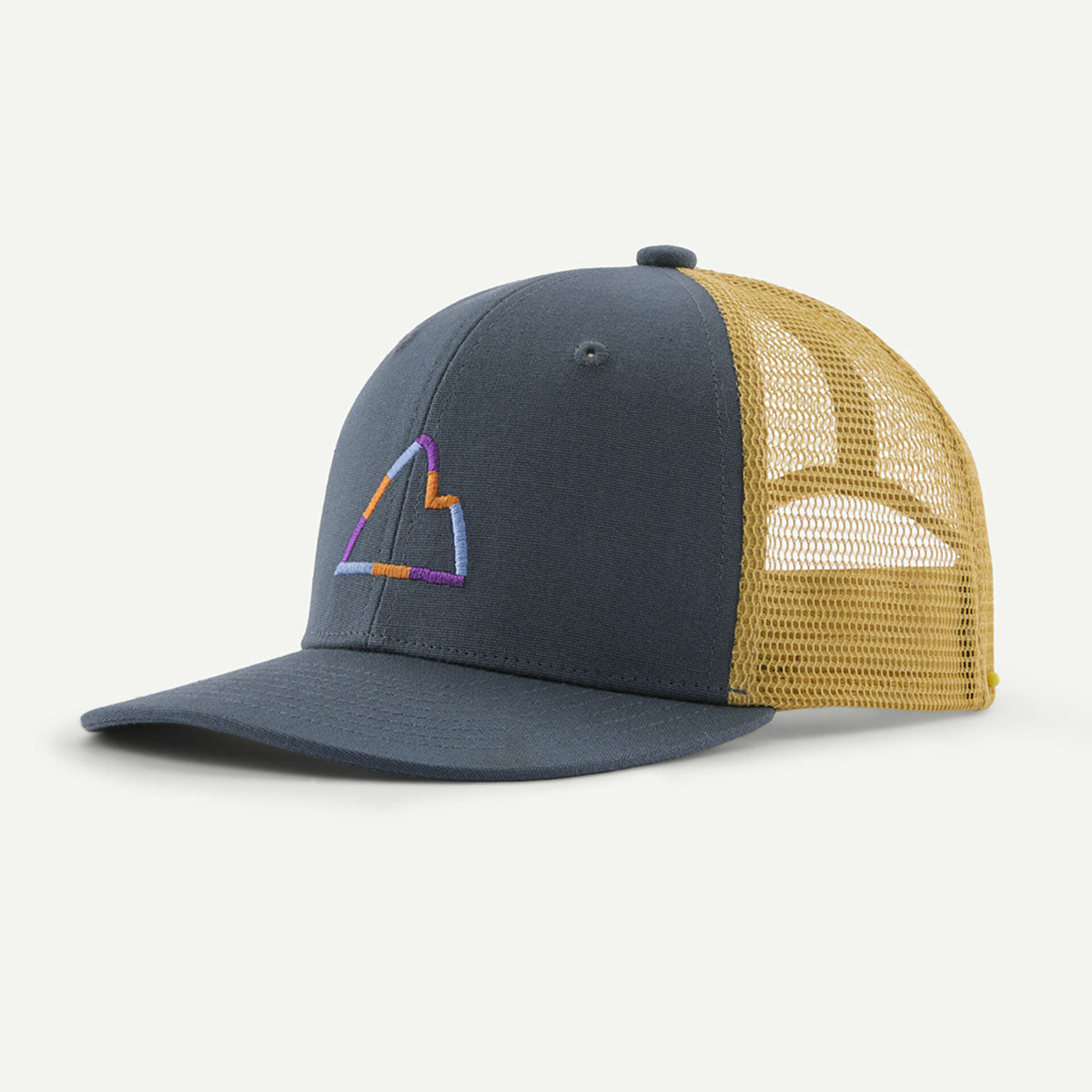 Patagonia Kids Trucker Hat Fitz Roy Massif: Summit Blue