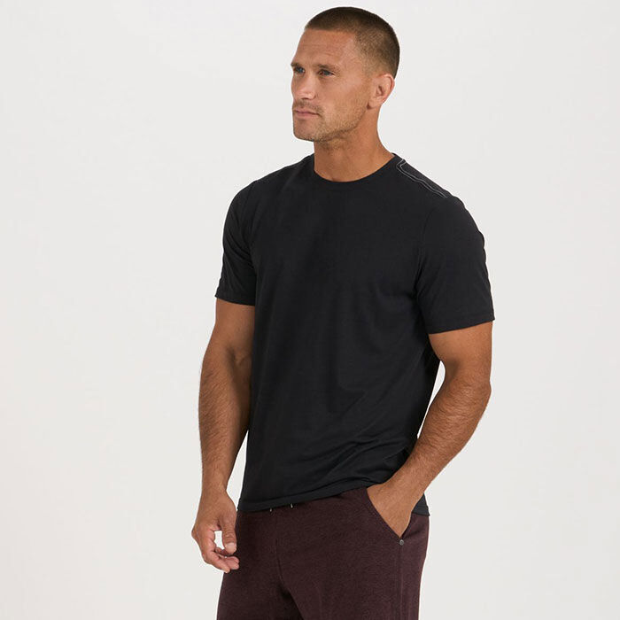 Vuori M Current Tech Tee ZR Zion Rose / S