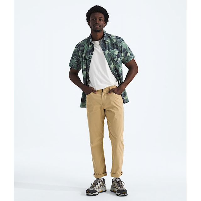 The North Face Mens Sprag 5-Pocket Pant 4FS Khaki Stone-NPF