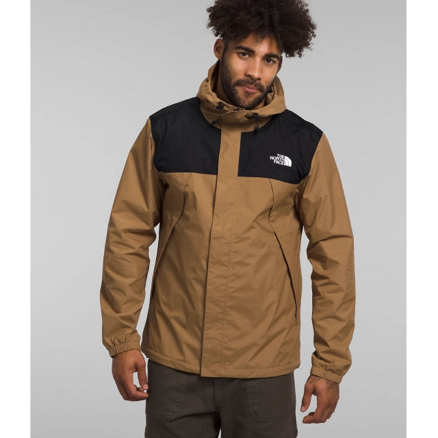 The North Face Men&#39;s Antora Jacket 4HK Utility Brown/TNF Black-NPF