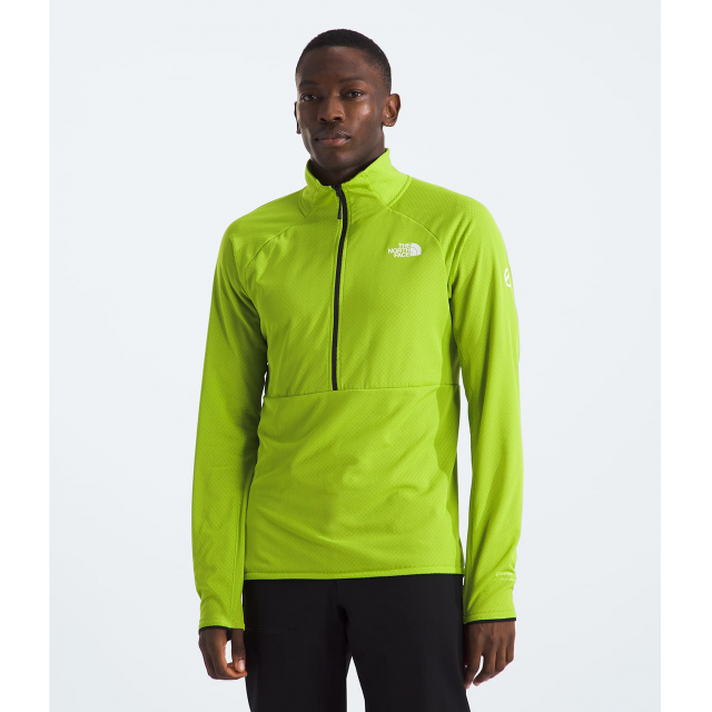 The North Face Mens Summit FUTUREFLEECE LT ½ Zip Meadow Grass