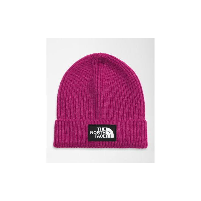 The North Face Kids&#39; TNF Box Logo Cuffed Beanie 146 Fuschia Pink