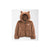 The North Face Baby Bear Full Zip Hoodie 6R1 Toasted Brown