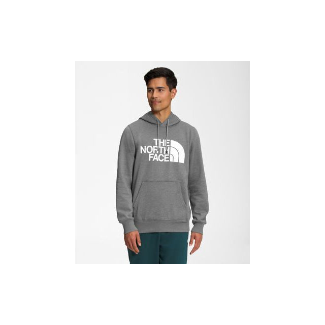 The North Face Men&#39;s Half Dome Pullover Hoodie GAZ TNF Medium Grey Heather/TNF White