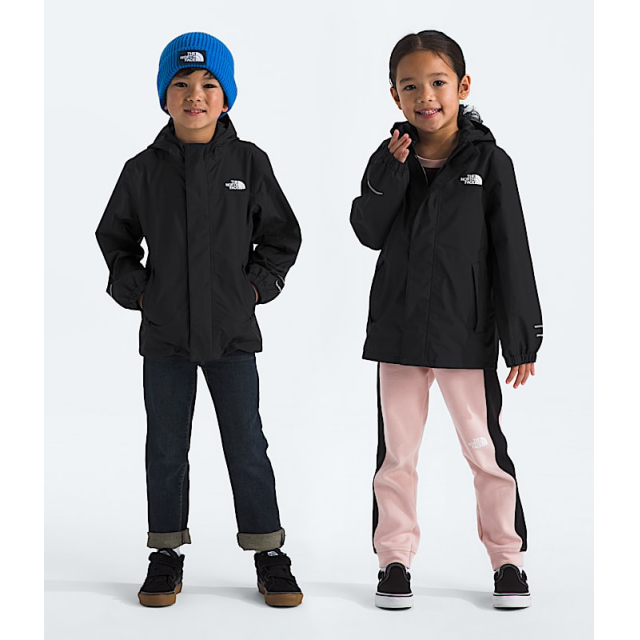 The North Face Kids Antora Rain Jacket KX7 TNF Black/TNF Black