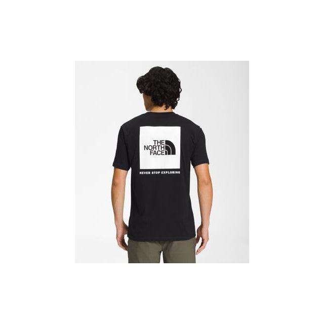 The North Face Men's S/S Box NSE Tee KY4 TNF Black/TNF White
