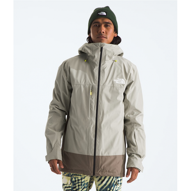 The North Face M Thermoball Eco Snow Triclimate Jacket 5IF Clay Grey/TNF Black