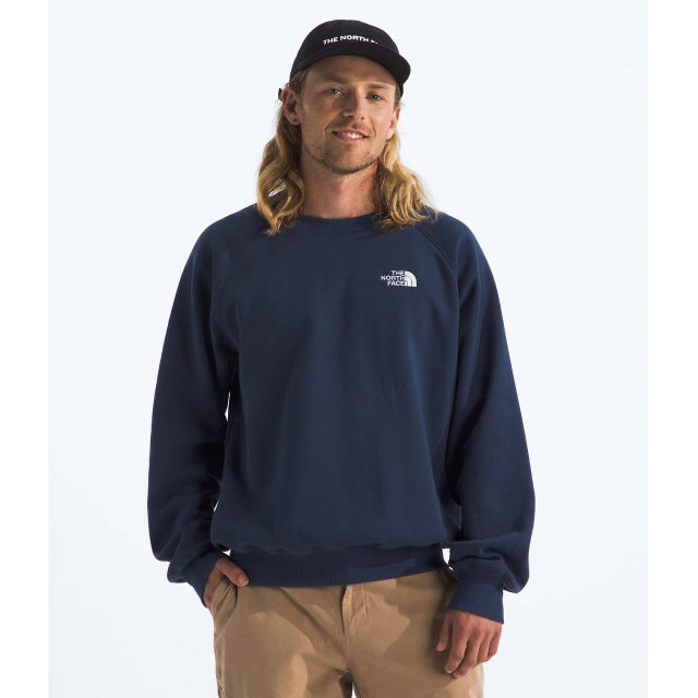 The North Face M Evolution Crew I85 Summit Navy/TNF White