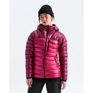 The North Face Womens Summit Breithorn Hoodie 69 Lali Guran/Burgundy Crush / S