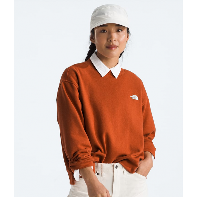 The North Face W Evolution Fleece Crew 1I0 Earthen Copper