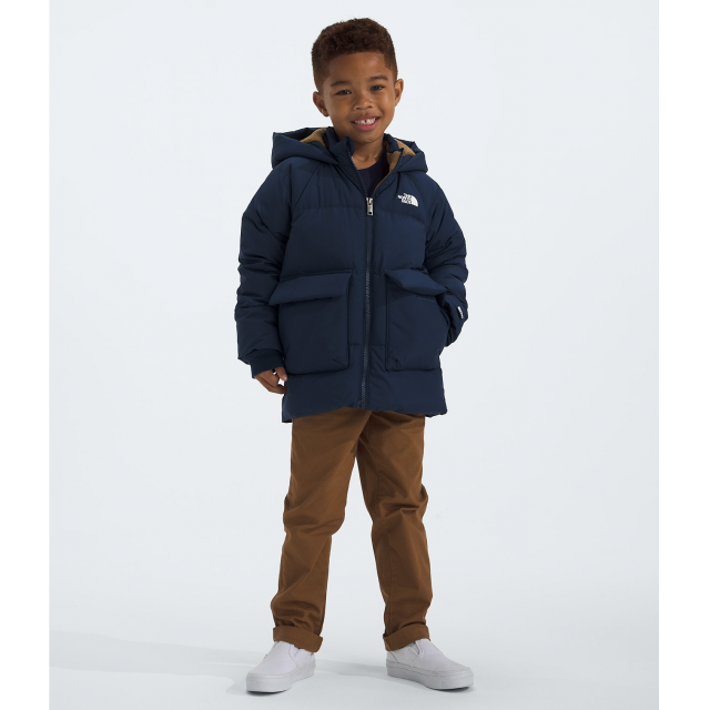 The North Face K North Down Fleece Lined Parka 8K2 Summit Navy