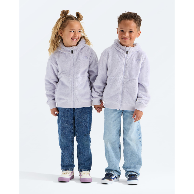 The North Face Kids Osito Full Zip Hoodie NNO Ice Lilac