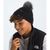 The North Face K Oh Mega Fur Pom Beanie JK3 TNF Black