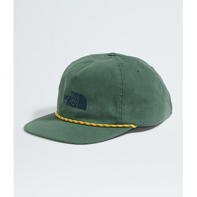 The North Face Norm 5 Panel Hat BT8 Duck Green/Shady Blue/Turmeric
