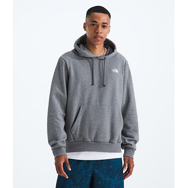 The North Face Mens Evolution Simple Dome Hoodie TNF Mid Grey Heather
