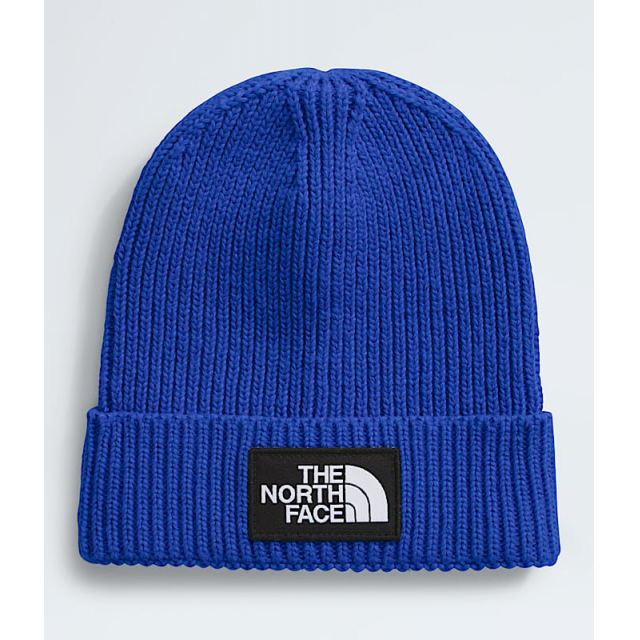The North Face K TNF Logo Box Cuffed Beanie CZ6 TNF Blue