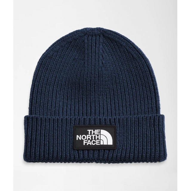 The North Face TNF Logo Box Cuffed Beanie 8K2 Summit Navy