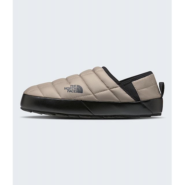 The North Face Mens ThermoBall Traction Mule V Mushroom Grey/TNF Black