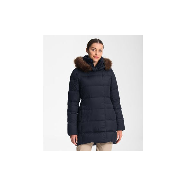 The North Face Women&#39;s New Dealio Down Parka Aviator Navy