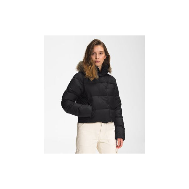 The North Face Women&#39;s New Dealio Down Short Jacket TNF Black