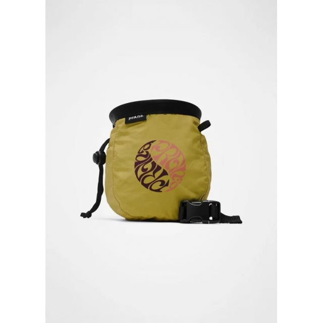 Prana Graphic Chalk Bag 701 Golden Leaf Symbol