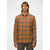 Prana Men's Dolberg Flannel Shirt 601 Terracotta