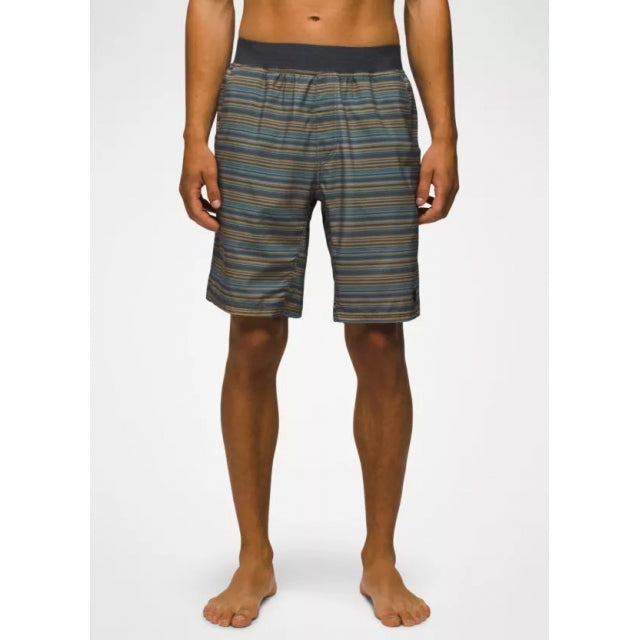 Prana Men&#39;s Super Mojo Short II 024 Flint Clean Stripe