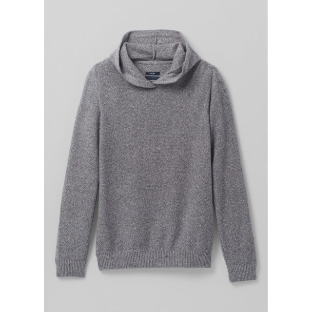 Prana Men&#39;s North Loop Hooded Sweater 020 Pebble Grey