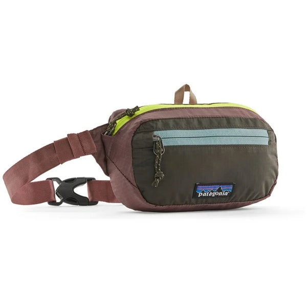 Patagonia Ultralight Black Hole Mini Hip Pack Patchwork: Pine Needle Green