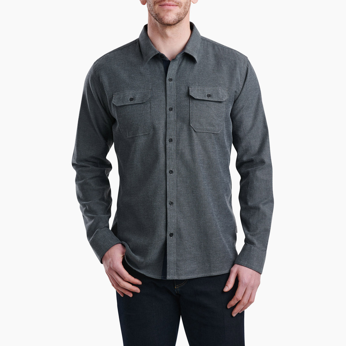 Kuhl Men's Descendr Flannel Shirt Boulder