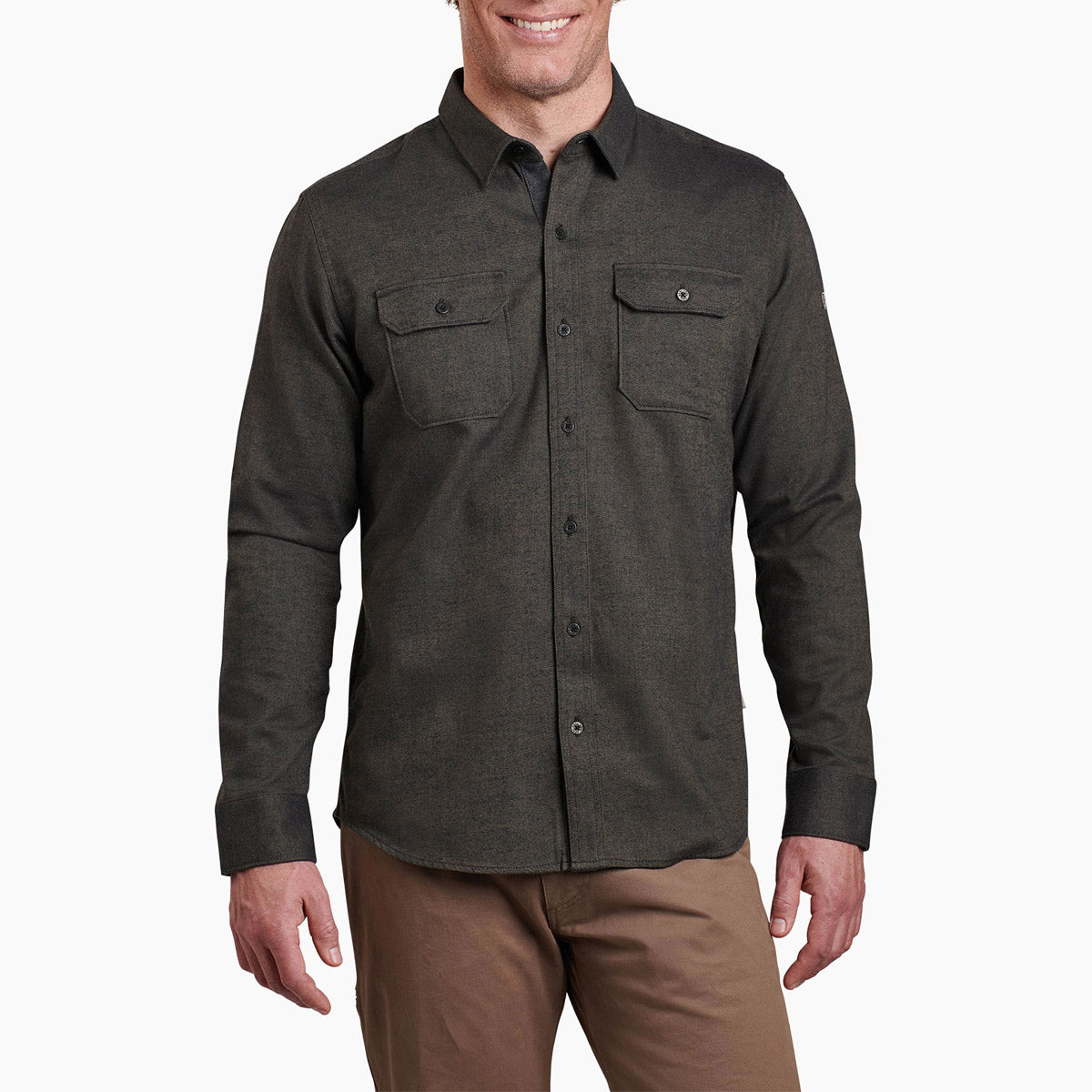 Kuhl Men's Descendr Flannel Shirt Serpentine