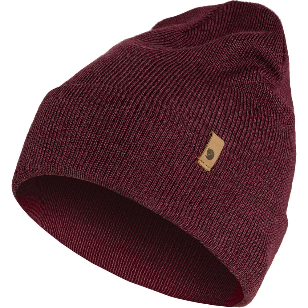 Fjallraven Classic Knit Hat Dark Garnet