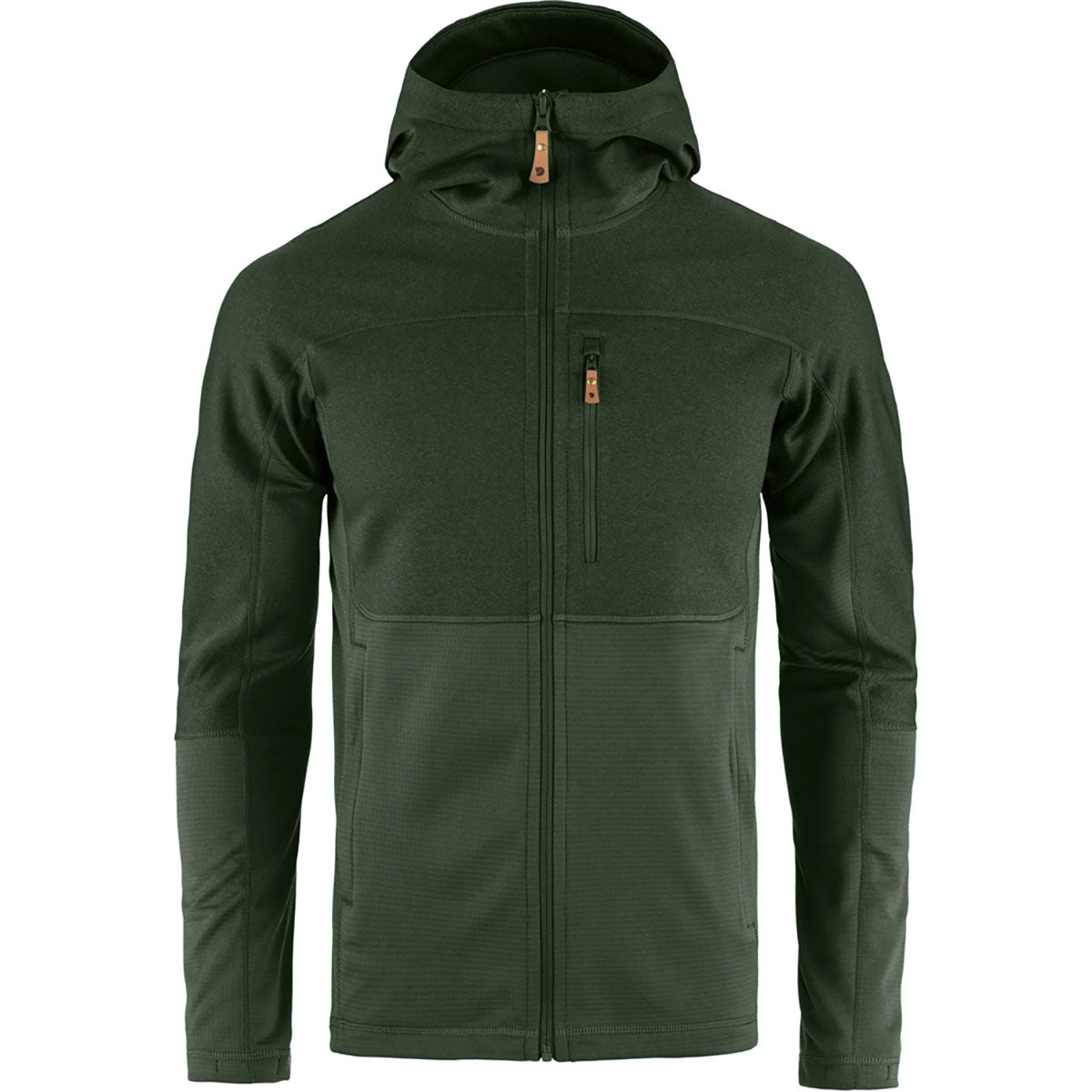 Fjallraven Mens Abisko Trail Fleece Deep Forest