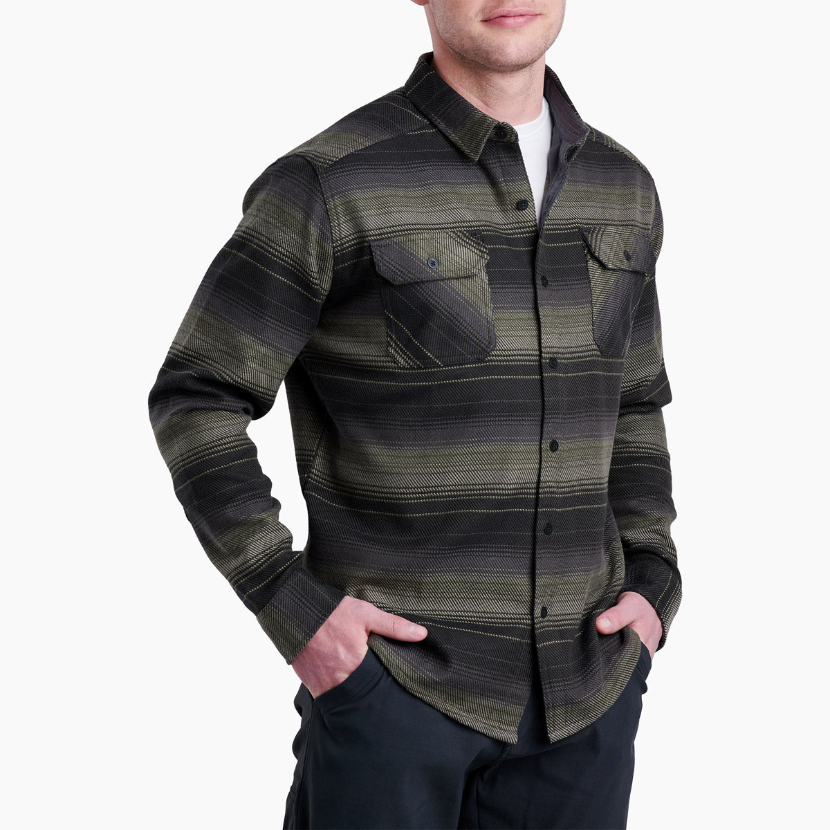 Kuhl Men's Disordr Flannel Shirt Forest Ridge