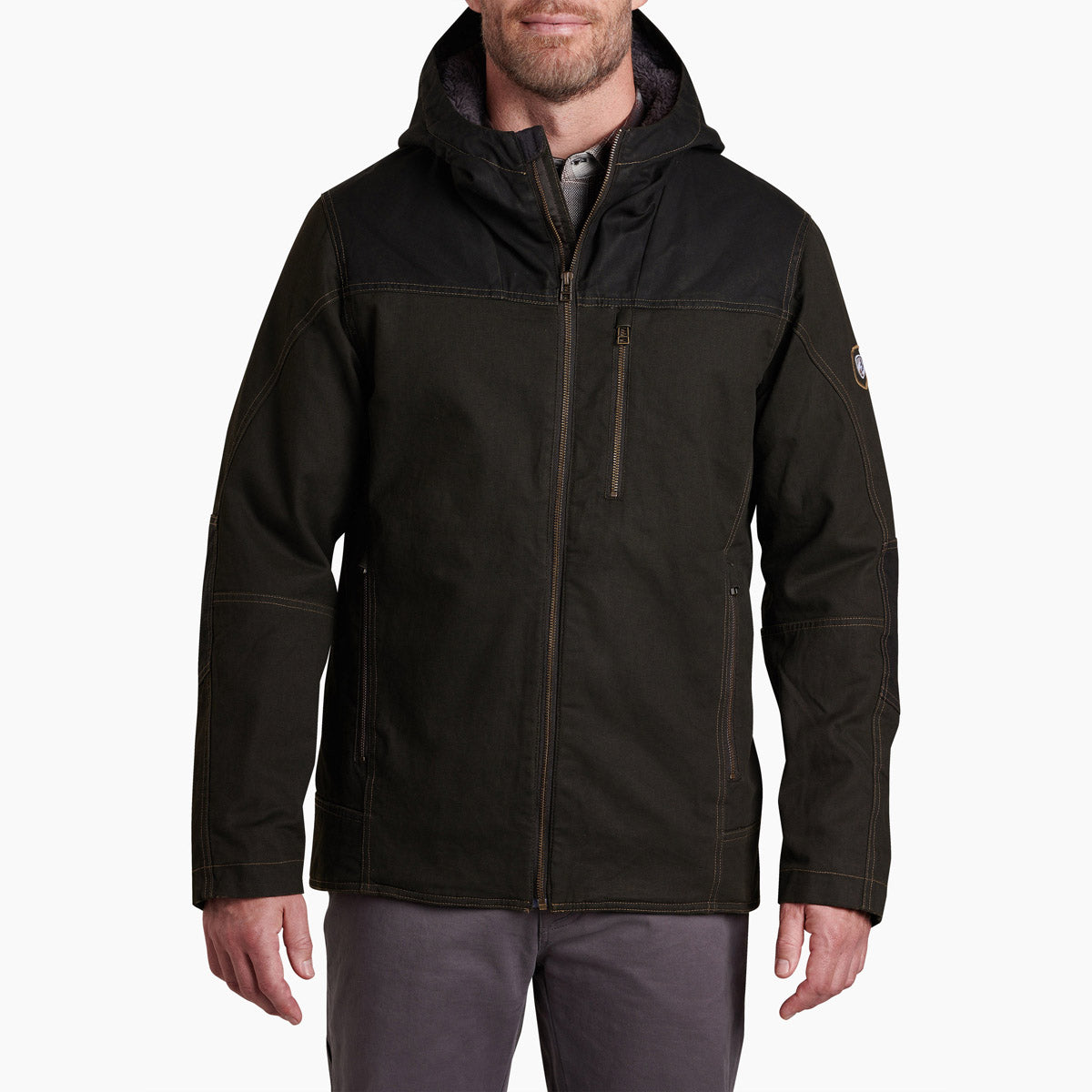 Kuhl Men's Law Fleece Lined Hoody Espresso