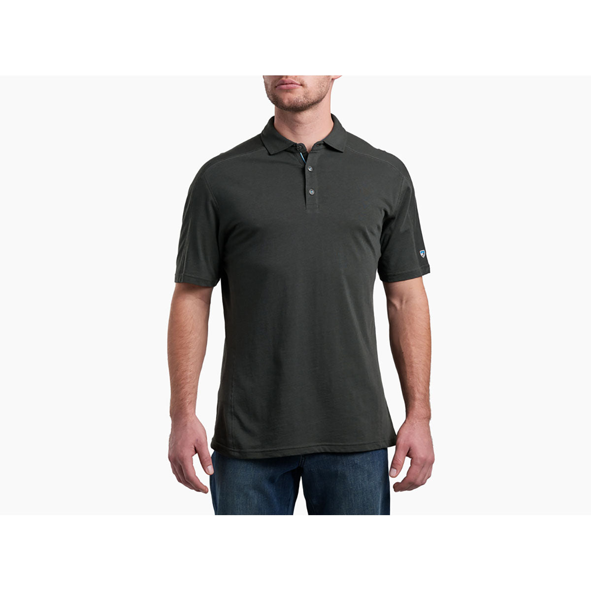 Kuhl Mens Brazen KUHLdry Polo Carbon