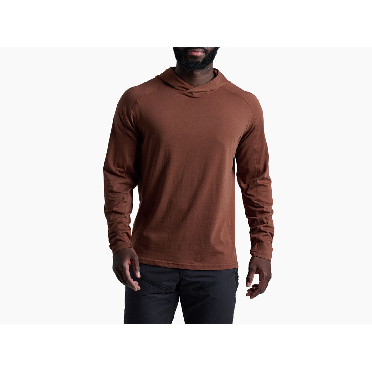 Mens Brazen Kuhldry Hoody Rustic Brick